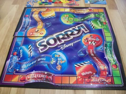 Sorry Disney Edition Board Game Good Condition Complete EBay